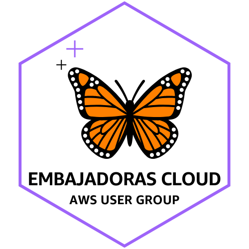 Logo de AWS Embajadoras Cloud